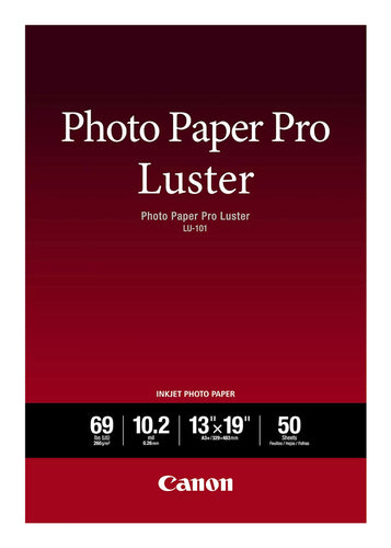 50SHEETS 13X19IN LUSTER PHOTO PAPER