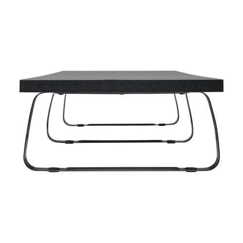 EXTRA-WIDE DUAL-MONITOR RISER FOR DESK 39 X 10IN WOOD BLACK (MR4010)