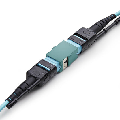 MPO/MTP COUPLER MULTIMODE MPO FIBER COUPLER KEY UP-KEY DOWN