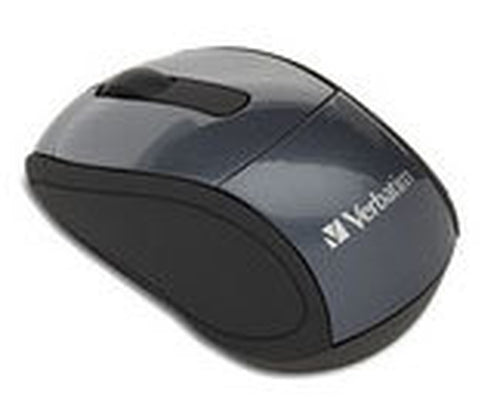 WIRELESS OPTICAL MOUSE - BLACK TRAVEL W/ NANO RECEIVER 97470