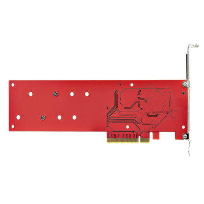 DUAL M.2 PCIE SSD ADAPTER CARD MKEY AHCI NVME M2 SSD PCIE 4.0