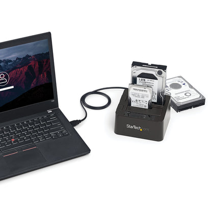 SATA HARD DRIVE DOCKING STATION 2.5 3.5 HDD SSD USB 3.1 DOCK