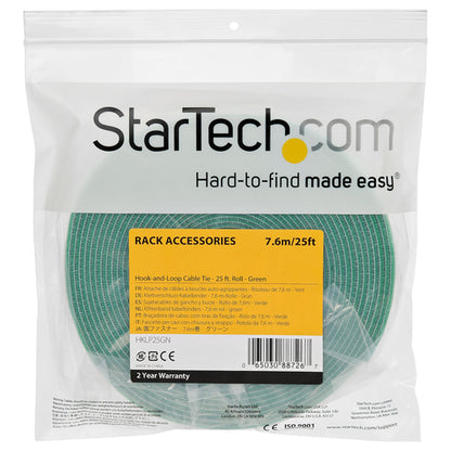 25FT HOOK AND LOOP TAPE ROLL REUSABLE CABLE MANAGEMENT STRAPS