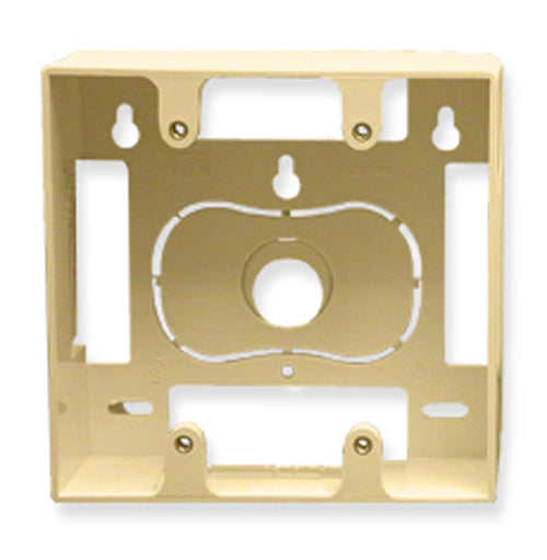 MOUNTING BOX- 2-GANG- IVORY