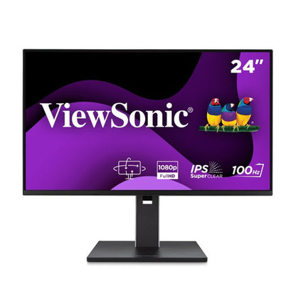 24IN 1080P ERGONOMIC 100HZ MNTR WITH HDMI DISPLAYPORT AND USB HUB
