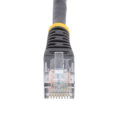 2FT BLACK CAT5E ETHERNET CABLE RJ45 PATCH CABLE GIGABIT LAN CORD