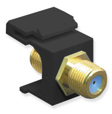 MODULE- F-TYPE- GOLD PLATED- 3 GHZ- BK