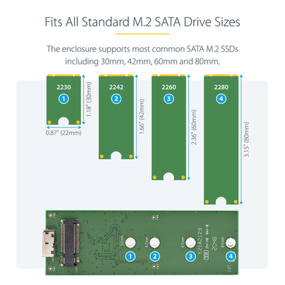M.2 SSD ENCLOSURE USB M2 SATA USB3 SATA M.2 SSD PORTABLE ADAPTER