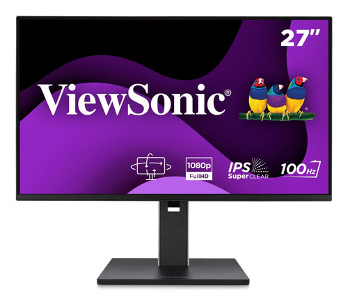 27IN 1080P ERGONOMIC 100HZ MNTR WITH HDMI DISPLAYPORT AND USB HUB