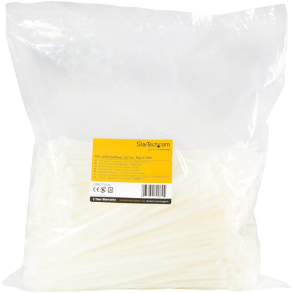 1000PK PLASTIC CABLE TIES NYLON SELF LOCKING WIRE ZIP TIES 10 INCH