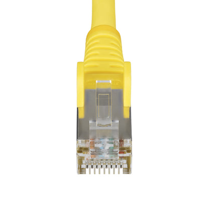 CAT6A ETHERNET CABLE - YELLOW 10GBE S/FTP LSZH 100W POE