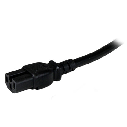 8FT COMPUTER POWER CORD NEMA 5-15P TO C13 AC POWER MONITOR CABLE