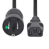 HOSPITAL GRADE POWER CORD NEMA 5-15P TO C13 POWER SUPPLY CABLE 3FT
