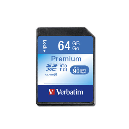 64GB PREMIUM SDXC MEMORY CARD UHS-I V10 U1 CLASS 10 (44024)