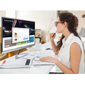24IN LCD 1920X1080 1K:1 VX2476-SMHD VGA HDMI DP 4MS