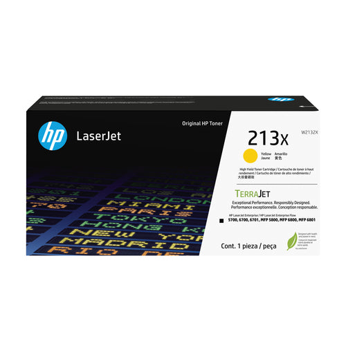 213X YELLOW ORIGINAL LASERJET TONER CARTRIDGE