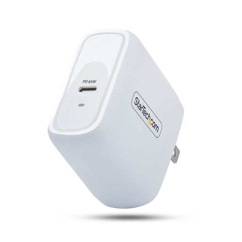 65W USB-C LAPTOP CHARGER GAN WITH POWER ADAPTER BRICK