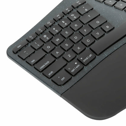 SUSTAINABLE ERGONOMIC ECOSMART KEYBOARD BLACK