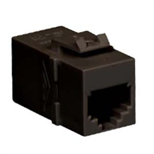 MODULE- COUPLER- RJ-11- PIN 1-1- BLACK