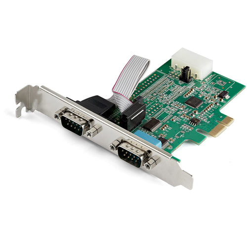 2 PORT PCI EXPRESS RS232 SERIAL ADAPTER CARD PCIE TO 2X SERIAL DB9
