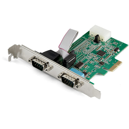 2 PORT PCI EXPRESS RS232 SERIAL ADAPTER CARD PCIE TO 2X SERIAL DB9