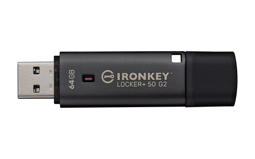 64GB IRONKEY LOCKER PLUS 50 G2 FIPS 197 AES-256 (IKLP50G2/64GB)