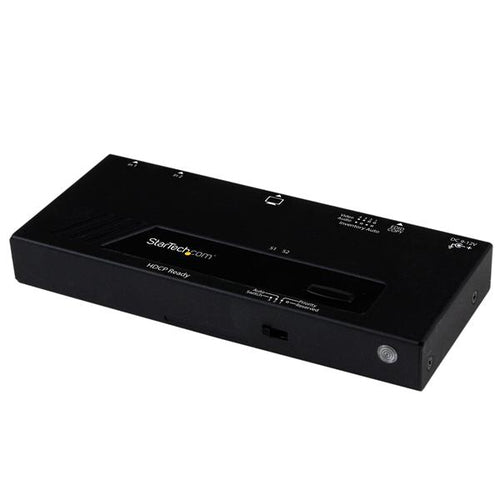 2 PORT HDMI VIDEO SWITCH BOX 1080P AUTOMATIC PRIORITY SWITCHING