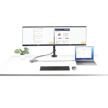 USB-C MULTIMONITOR ADAPTER HDMI DP TRIPLE/DOUBLE DISPLAY DOCK