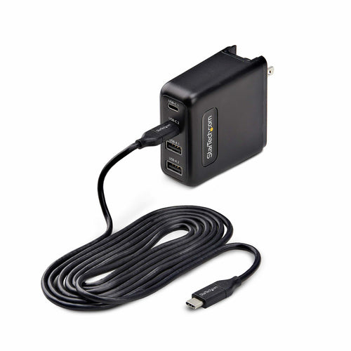 100W USB-C WALL CHARGER GAN POWER ADAPTER 2X USB-C/2X USB-A (2210GCN-WALL-CHARGER)
