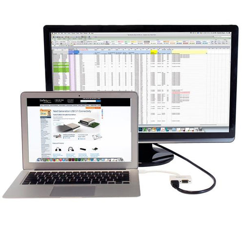 MINI DISPLAYPORT TO HDMI VGA ADAPTER MULTIPORT CONVERTER DONGLE