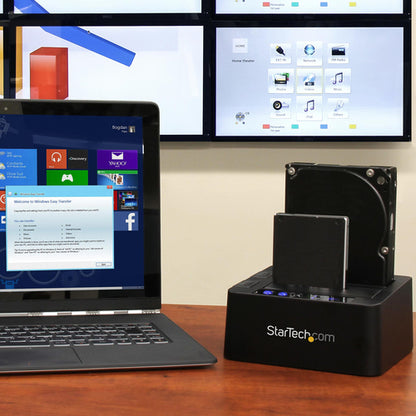 STANDALONE HARD DRIVE CLONER HDD SSD DUPLICATOR DOCKING STATION