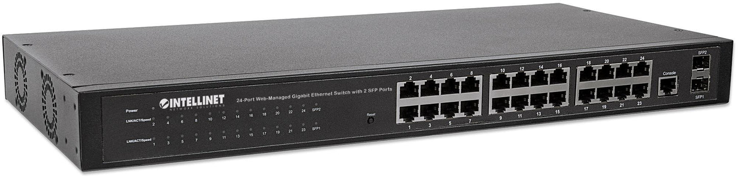 24 Port Gig managed switch + SFP
