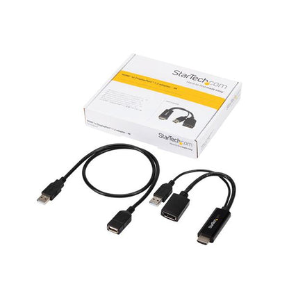 HDMI TO DISPLAYPORT ADAPTER 4K HDMI TO DP VIDEO CONVERTER DONGLE