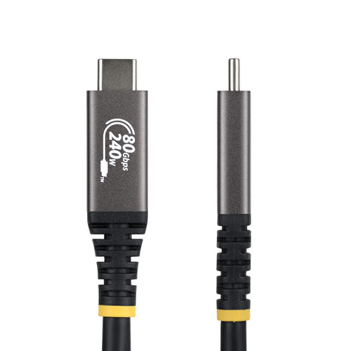 3FT USB4 CABLE BLACK USB-IF CERTIFIED 8K120/DP2.1/240W/80GBPS