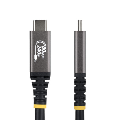 3FT USB4 CABLE BLACK USB-IF CERTIFIED 8K120/DP2.1/240W/80GBPS