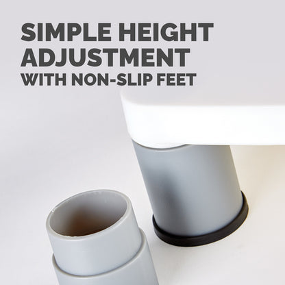 STANDARD MONITOR RISER/SHELF UP TO 60LBS - PLATINUM