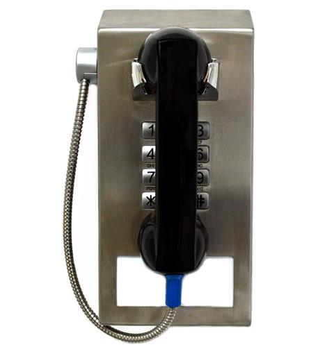 SWIVEL CORD OUT TOP ARMORED PHONE