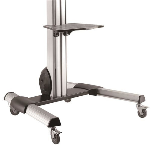 TV CART MOBILE DISPLAY STAND MOBILE VESA MONITOR SCREEN MOUNT