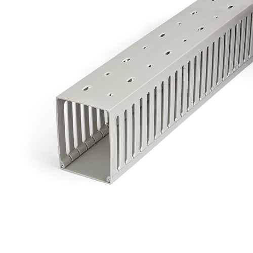 SLOTTED CABLE RACEWAY W/ COVER OPEN SLOT CABLE MANAGEMENT DUCT