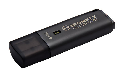 64GB IRONKEY LOCKER PLUS 50 G2 FIPS 197 AES-256 (IKLP50G2/64GB)