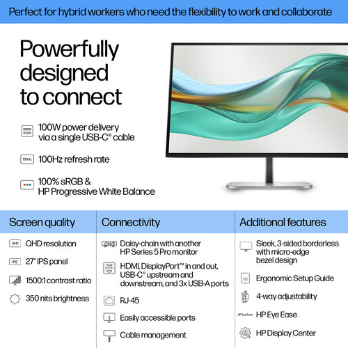 SMART BUY S5 PRO 527PU QHD USB-C MNTR