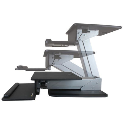 SIT STAND DESK CONVERTER HEIGHT ADJUSTABLE ERGONOMIC STANDING DESK
