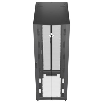 VR RACK 48U WITH DOORS/ SIDES AND CASTERS CUSTOMER PAYS FREIGHT