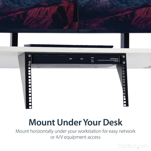 WALL MOUNT PATCH PANEL BRACKET 6U VERTICAL PANEL MOUNTING BRACKET