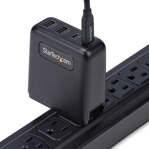 100W USB-C WALL CHARGER GAN POWER ADAPTER 2X USB-C/2X USB-A (2210GN-WALL-CHARGER)