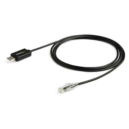 6FT CISCO USB CONSOLE CABLE USB TO RJ45 ETHERNET ROLLOVER CABLE