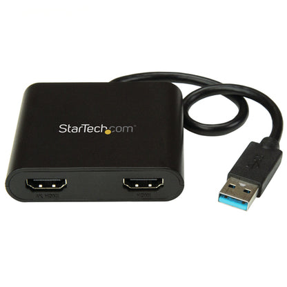 USB 3.0 TO DUAL HDMI ADAPTER 4K EXTERNAL CONVERTER DONGLE