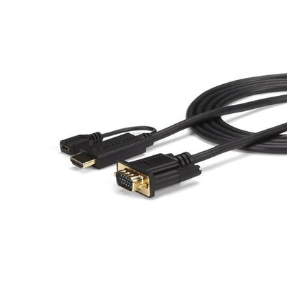 6FT HDMI TO VGA CABLE ADAPTER ACTIVE HDMI TO VGA CONVERTER CORD