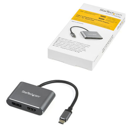 USB C MULTIPORT VIDEO ADAPTER CONVERTER HDMI DISPLAYPORT DONGLE