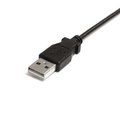 6FT LEFT ANGLE MINI USB CABLE USB 2.0 A TO MINI B CHARGING CORD